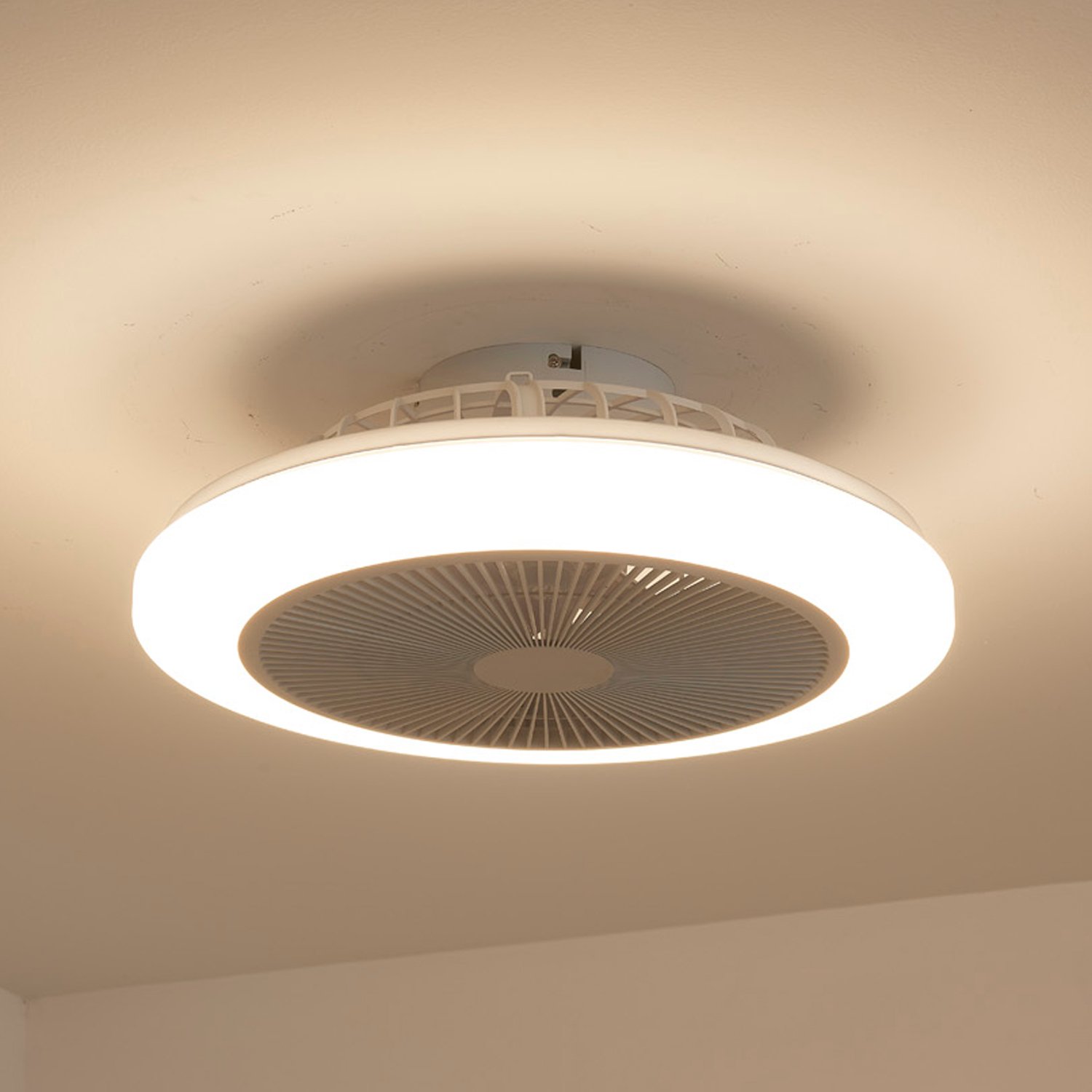 1054 Flush Mount Bladeless Fan Light (0)