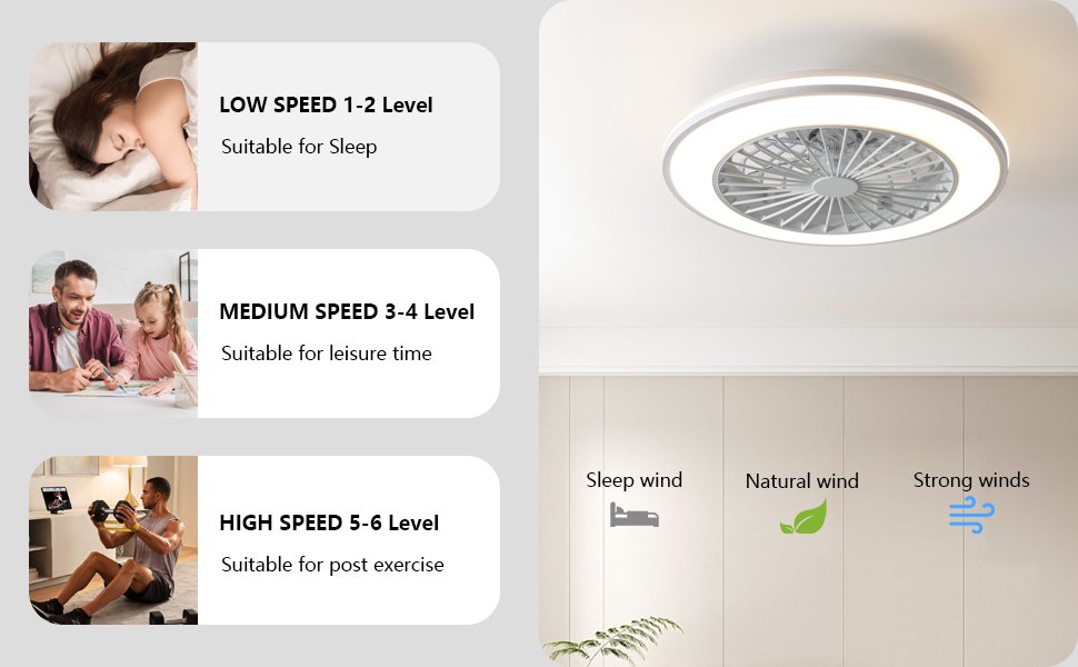 1076rgb Flush Mount Bladeless Fan Light Details (4)