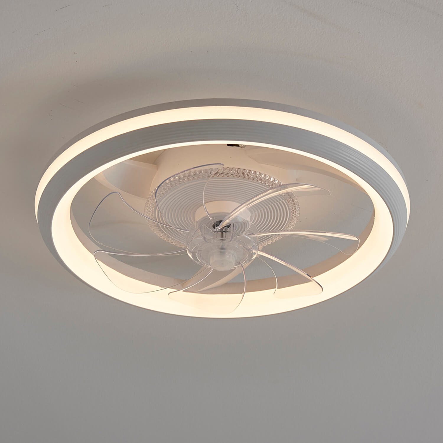 1122 Flush Mount Bladeless Fan Light (0)