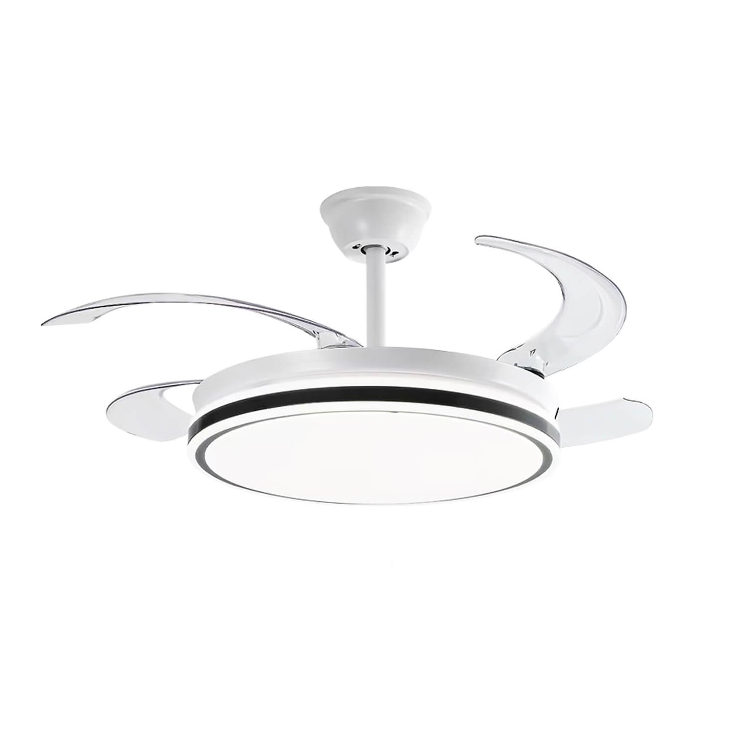 Retractable Ceiling Fan Mpd199 Black Line