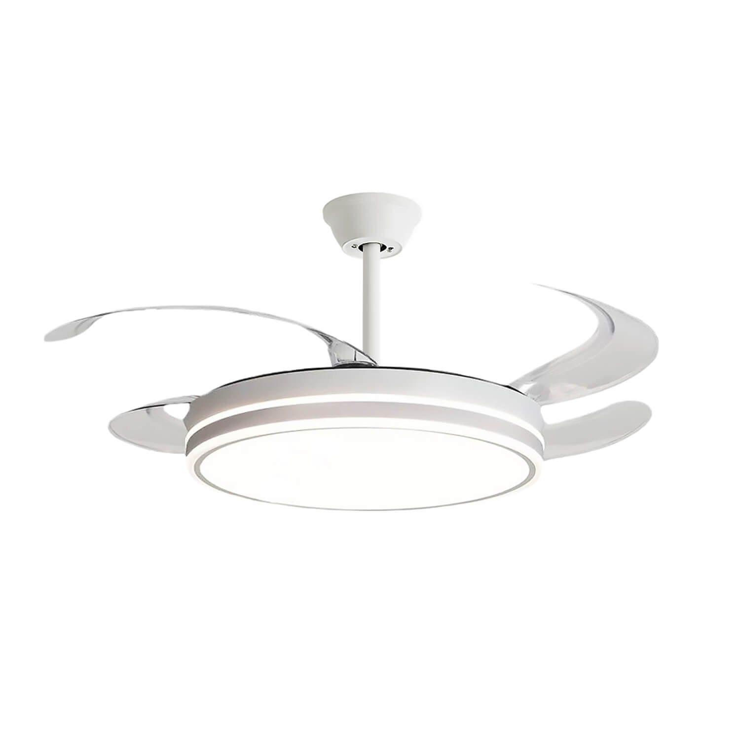 Retractable Ceiling Fan Mpd199 White Line